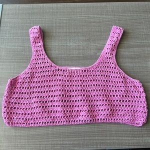 Pacsun knitted crop top